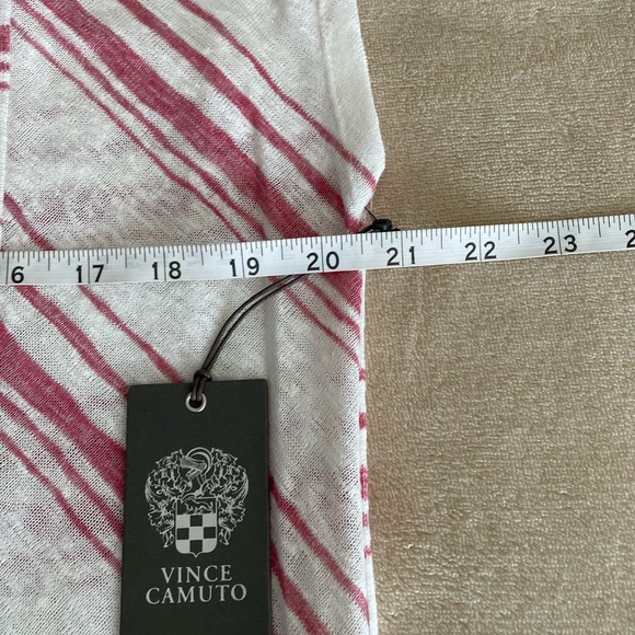 Vince Camuto Striped V-Neck Dolman Top - Size S - Picture 8 of 12